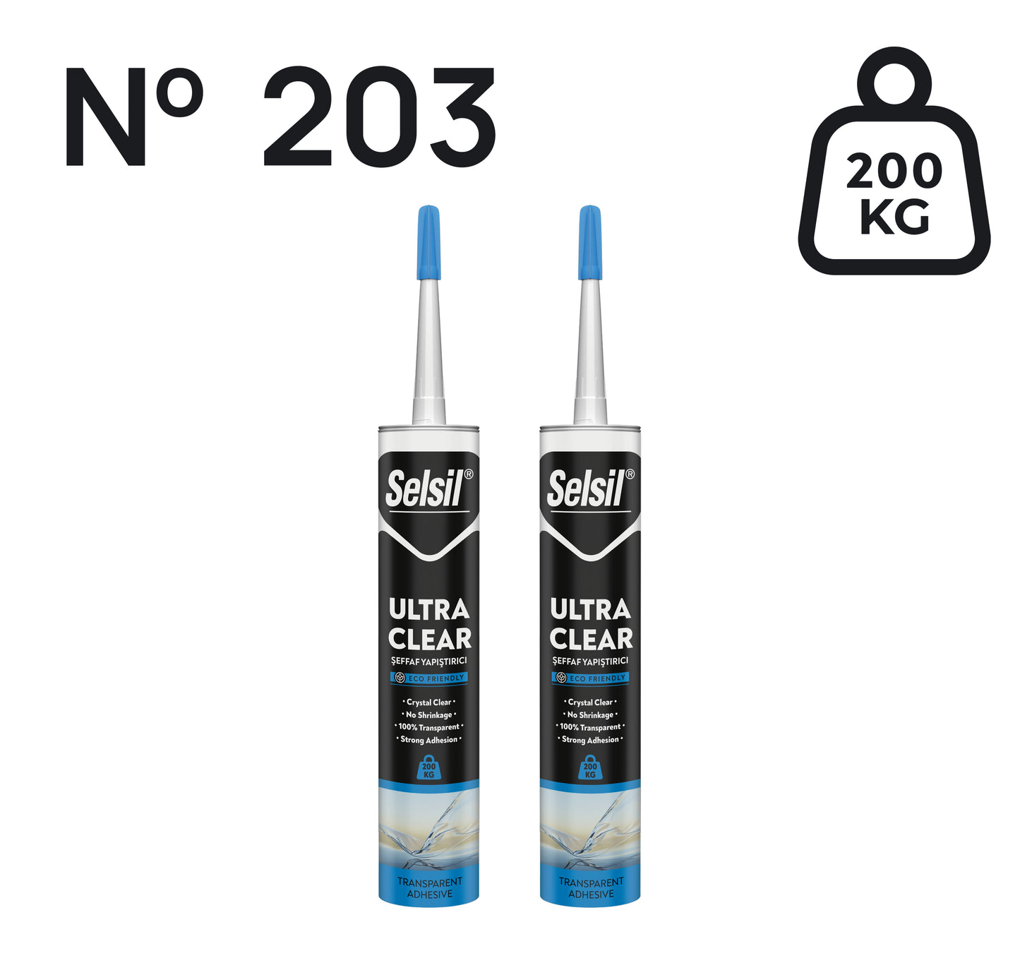 2 x Ultra Clear 290ml