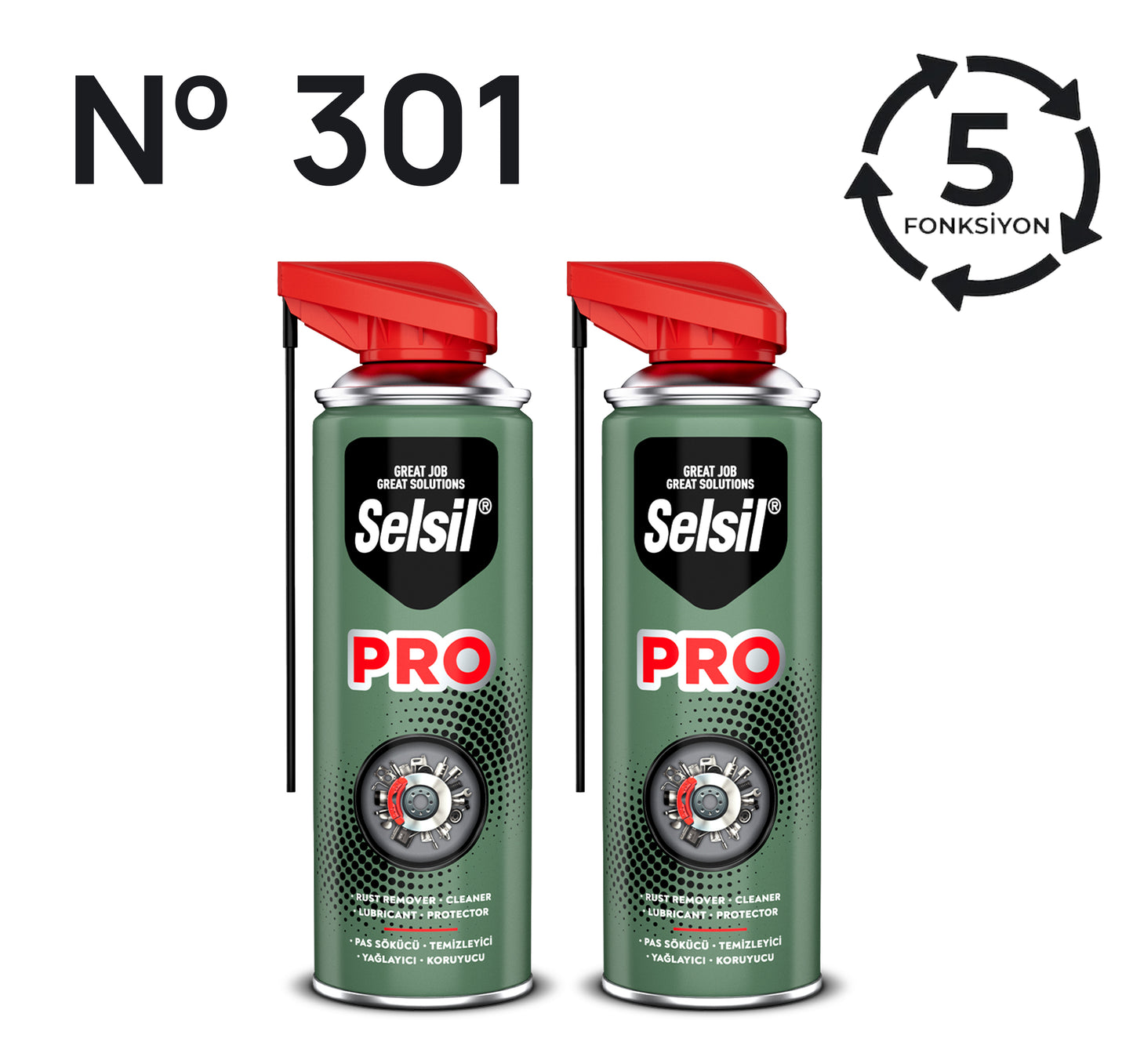 2 x Selsil PRO 400 ml