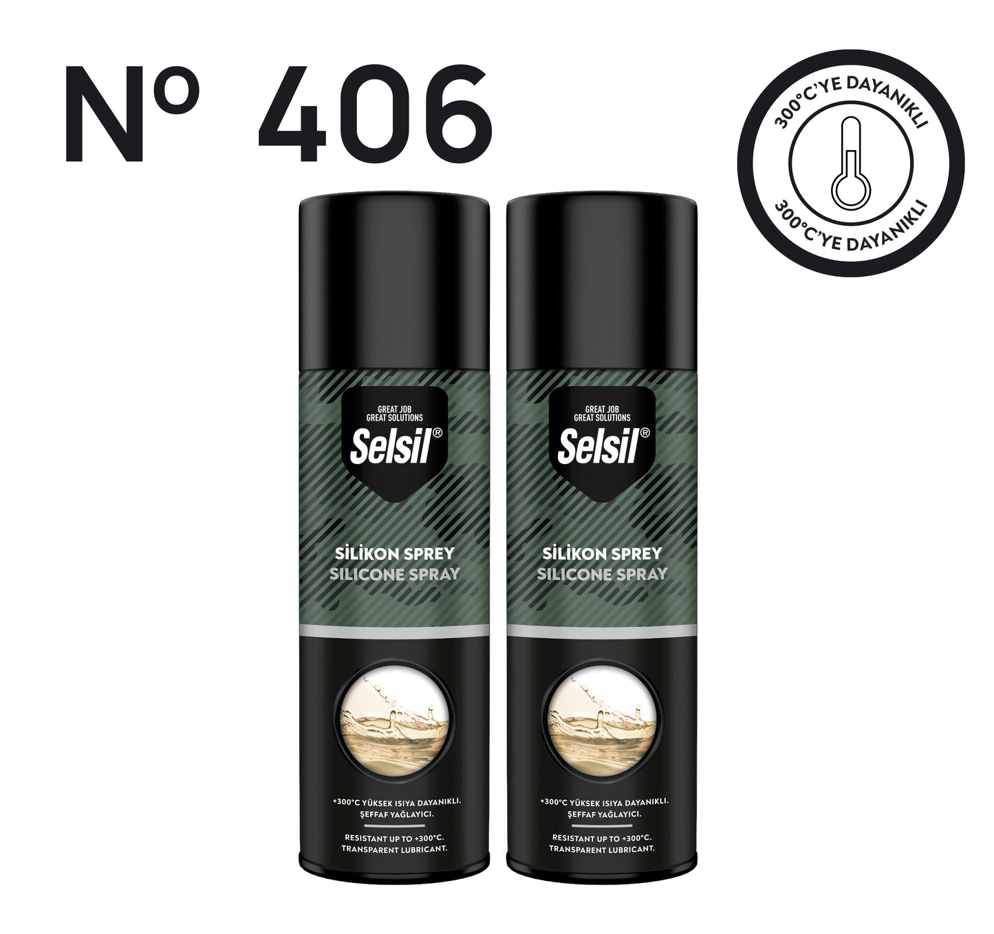 2 x Silikon Sprey 500ml
