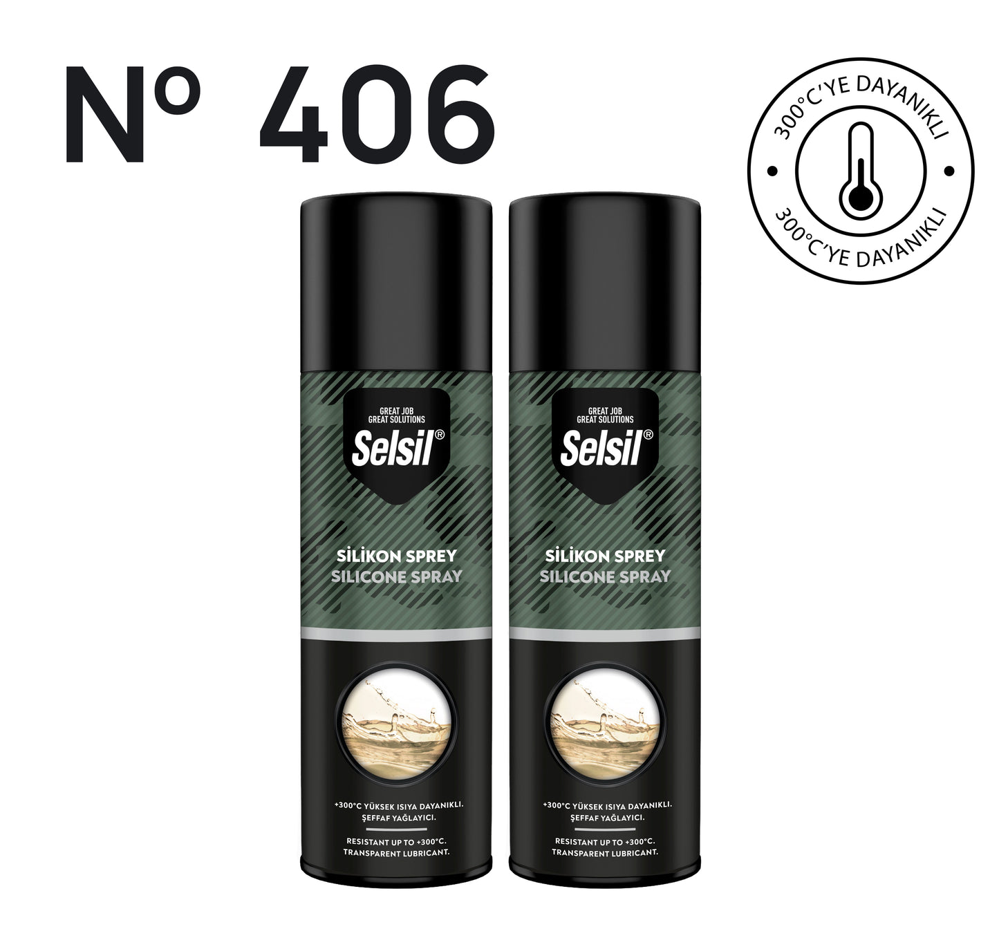 2 x Silikon Sprey 500ml