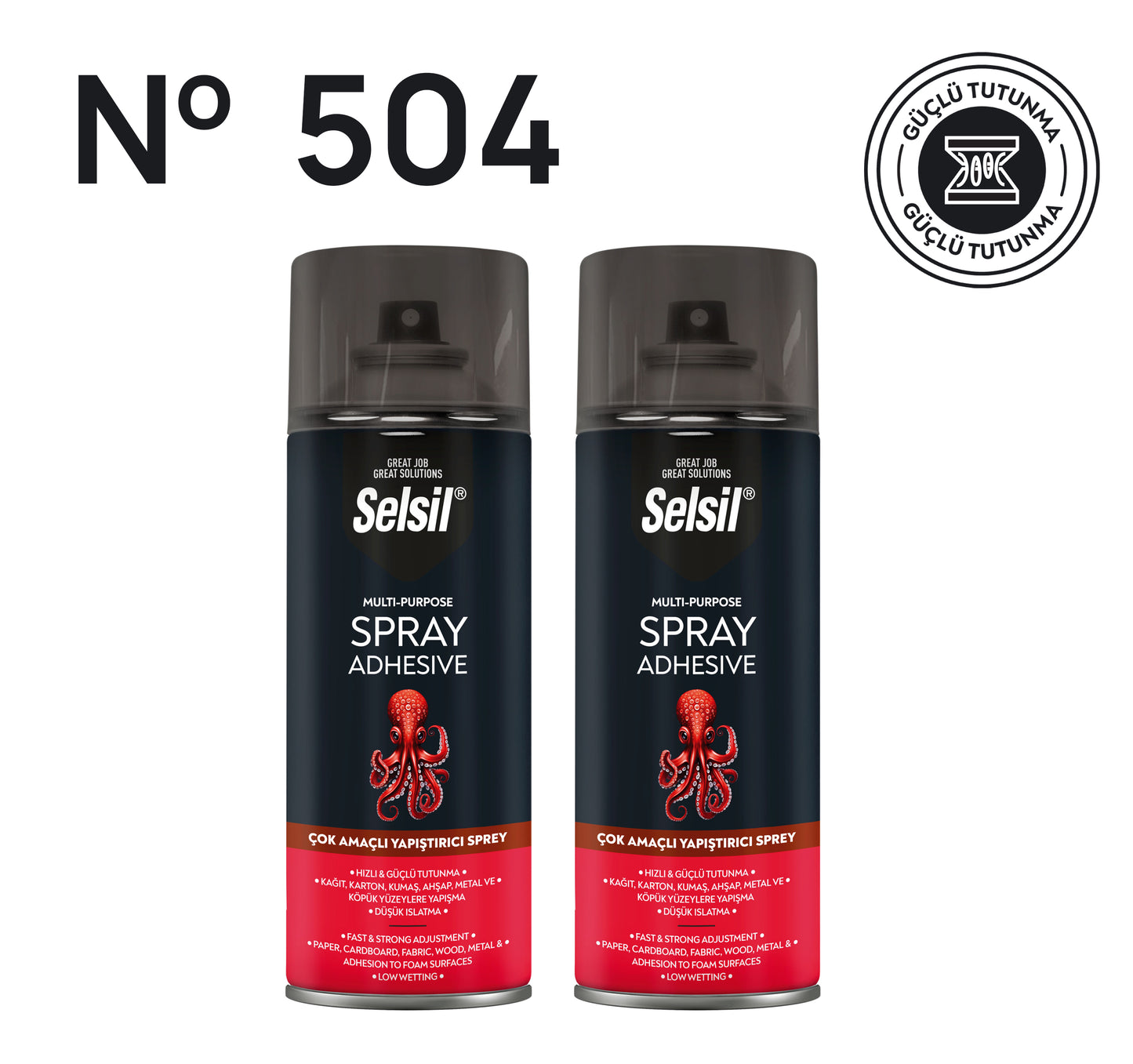 2 x Çok Amaçlı Yapıştırıcı Sprey 400ml