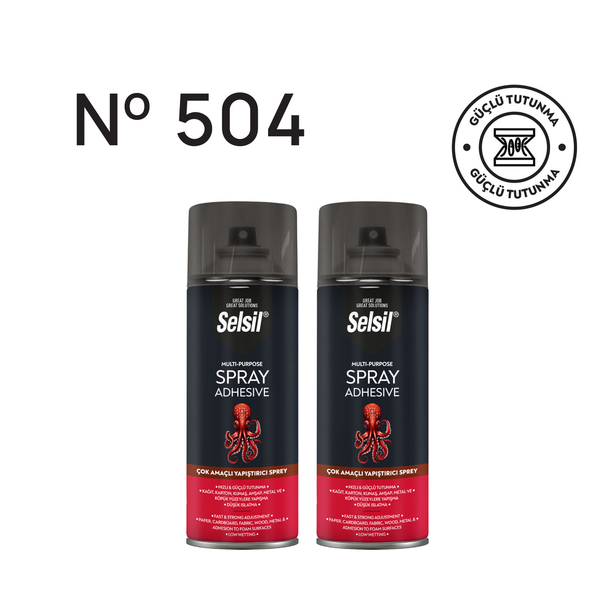 2 x Çok Amaçlı Yapıştırıcı Sprey 400ml