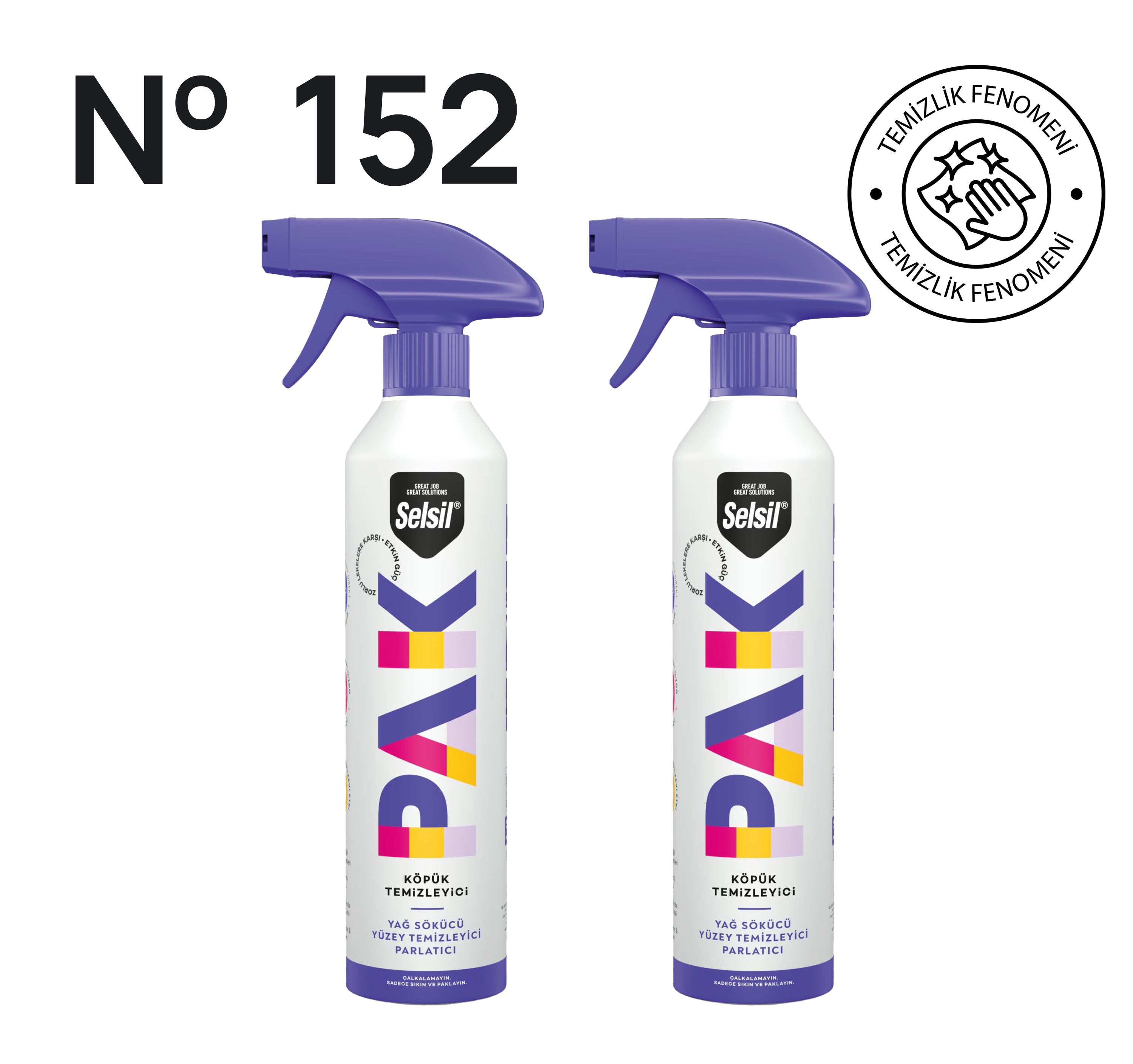 2 x Selsil Pak Sprey 500ml