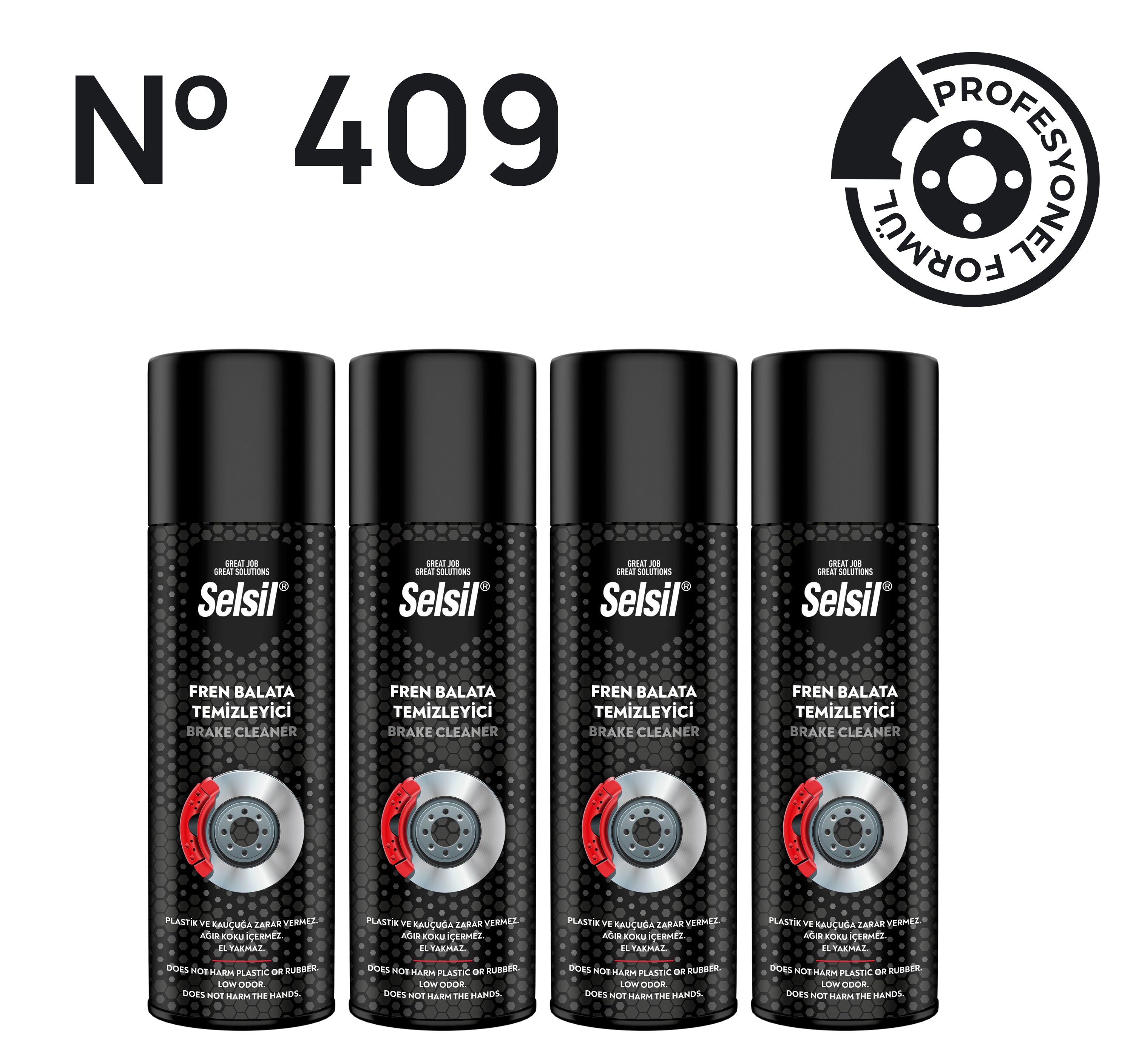 4 x Fren Balata Temizleyici 500ml