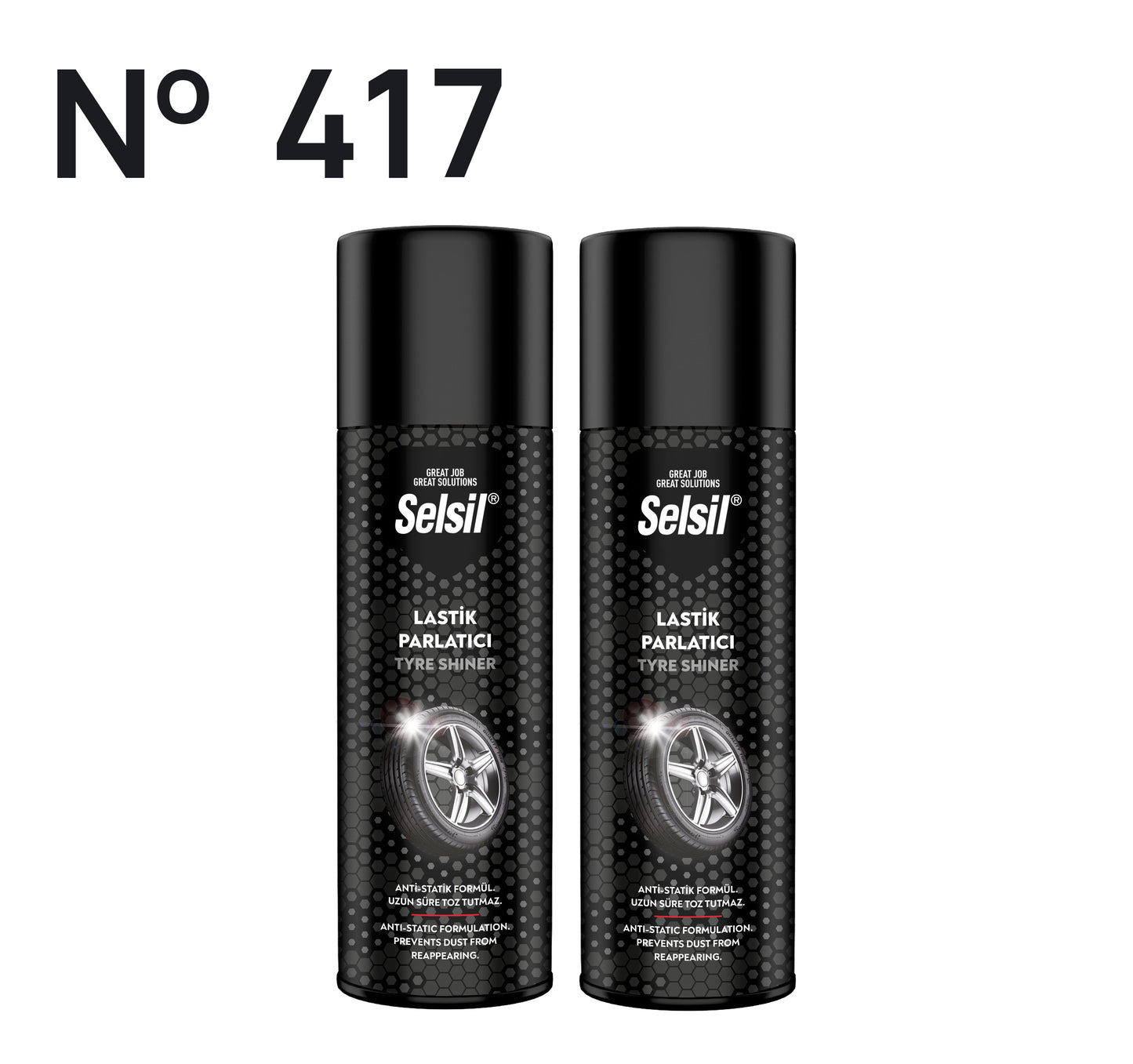 2 x Lastik Parlatıcı (500ml)