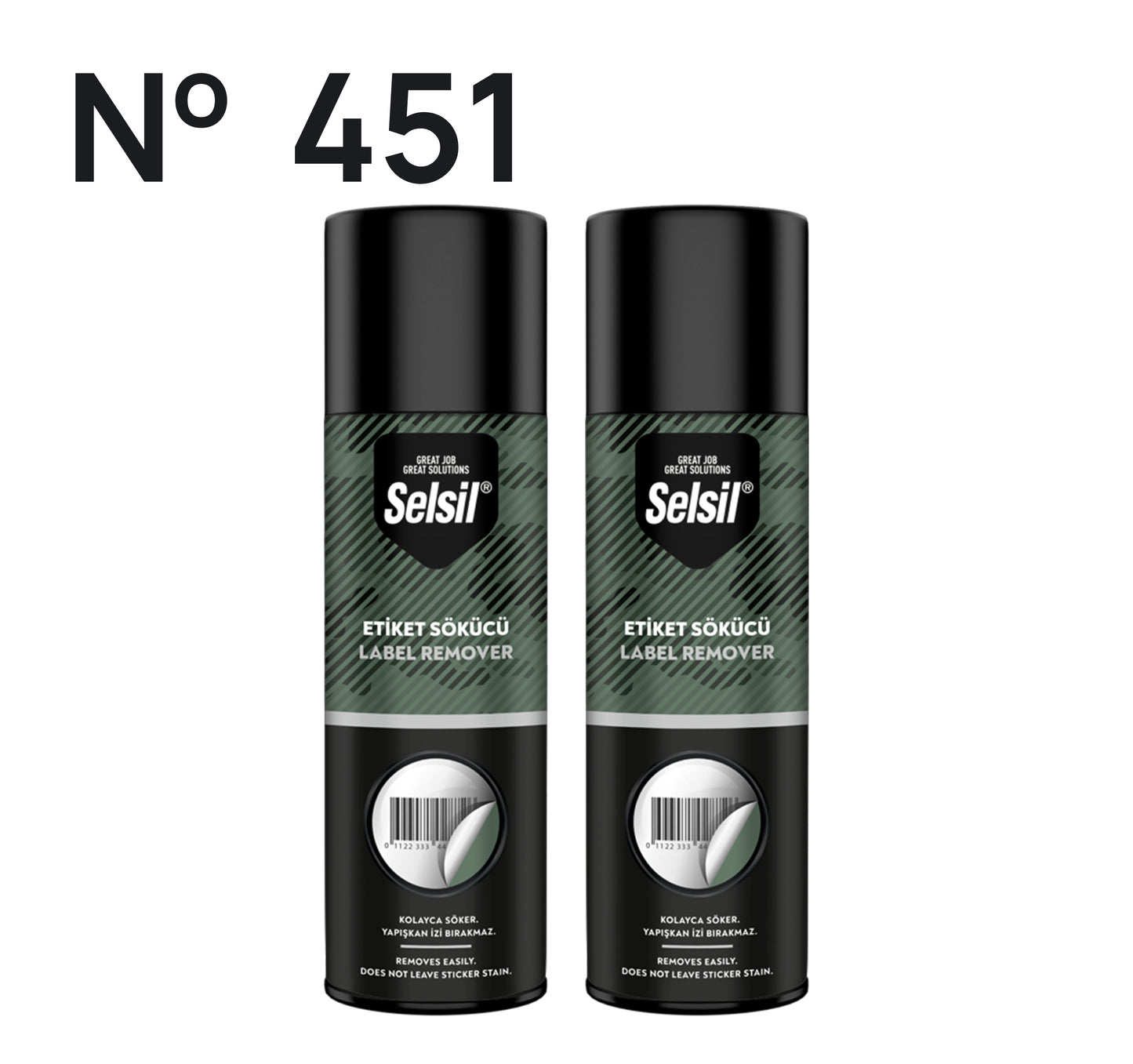 2 x Selsil Etiket Sökücü 200ml