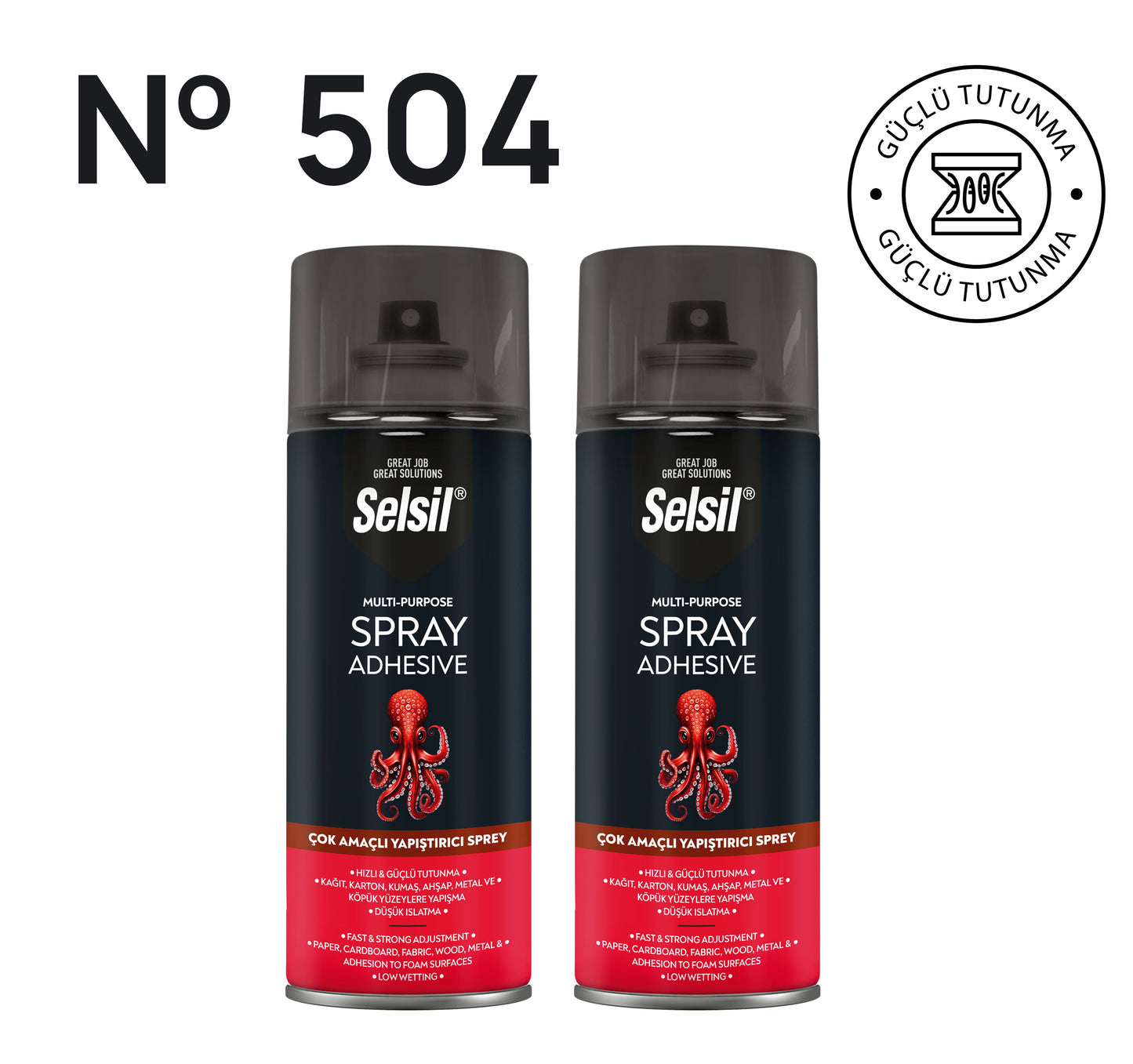 2 x Çok Amaçlı Yapıştırıcı Sprey 400ml