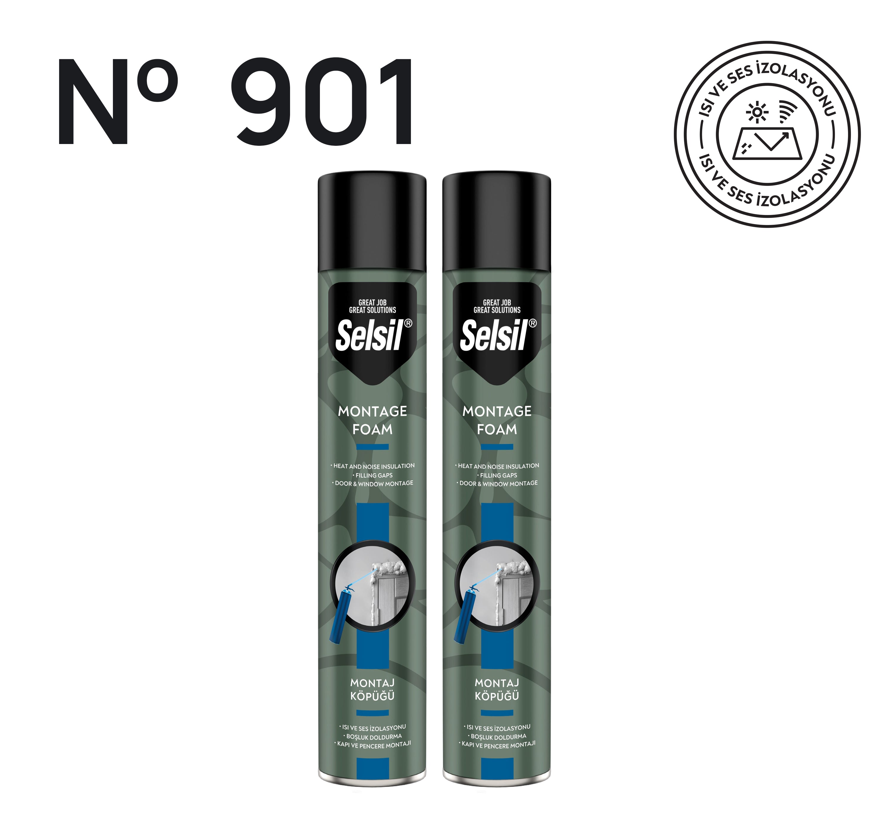 2 x Montaj Köpüğü - Manuel 600g