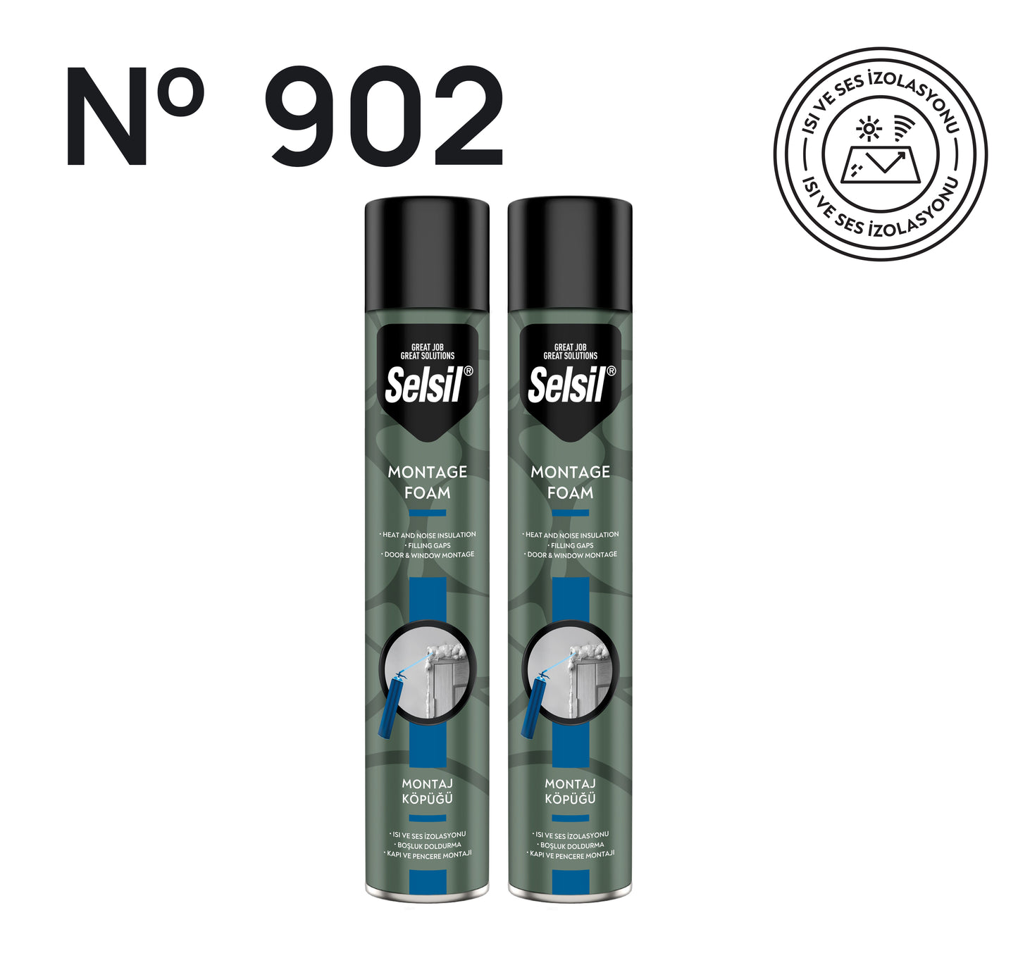 2 x Montaj Köpüğü 845g