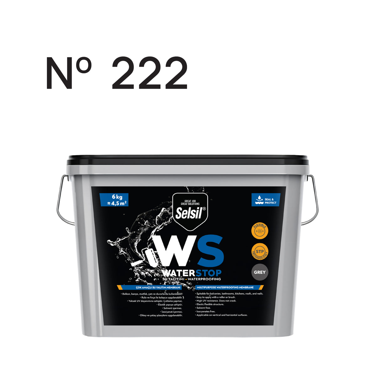 1 x Waterstop Su Yalıtım Membranı - 6kg