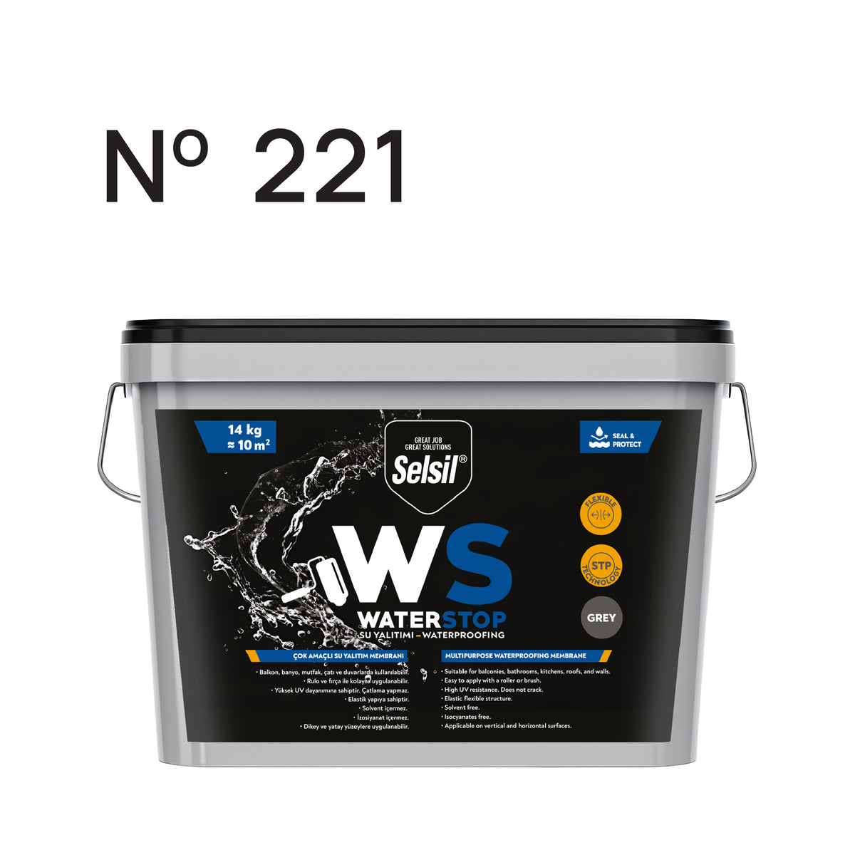 1 x Waterstop Su Yalıtım Membranı - 14kg