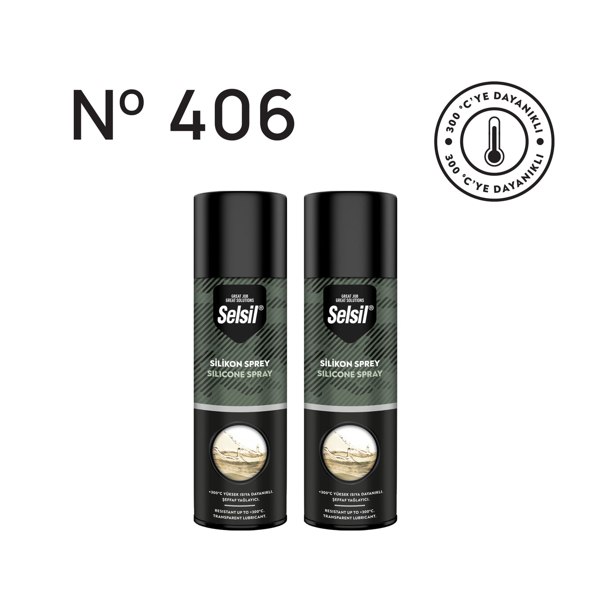 2 x Silikon Sprey 500ml