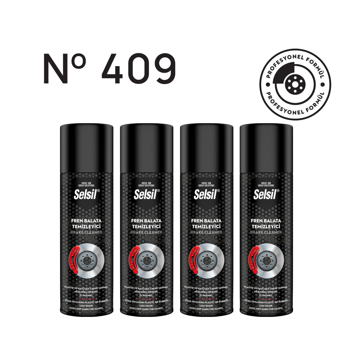 4 x Fren Balata Temizleyici 500ml