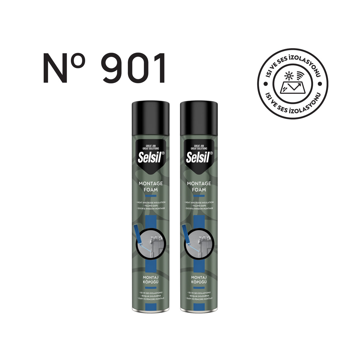 2 x Montaj Köpüğü 600g
