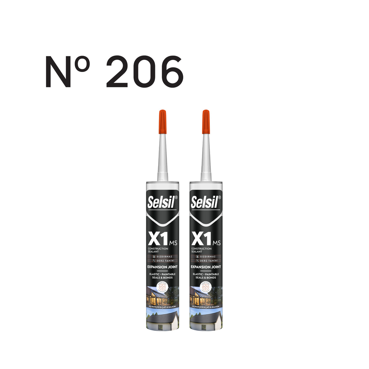 2 x Selsil X1 Beyaz 290ml