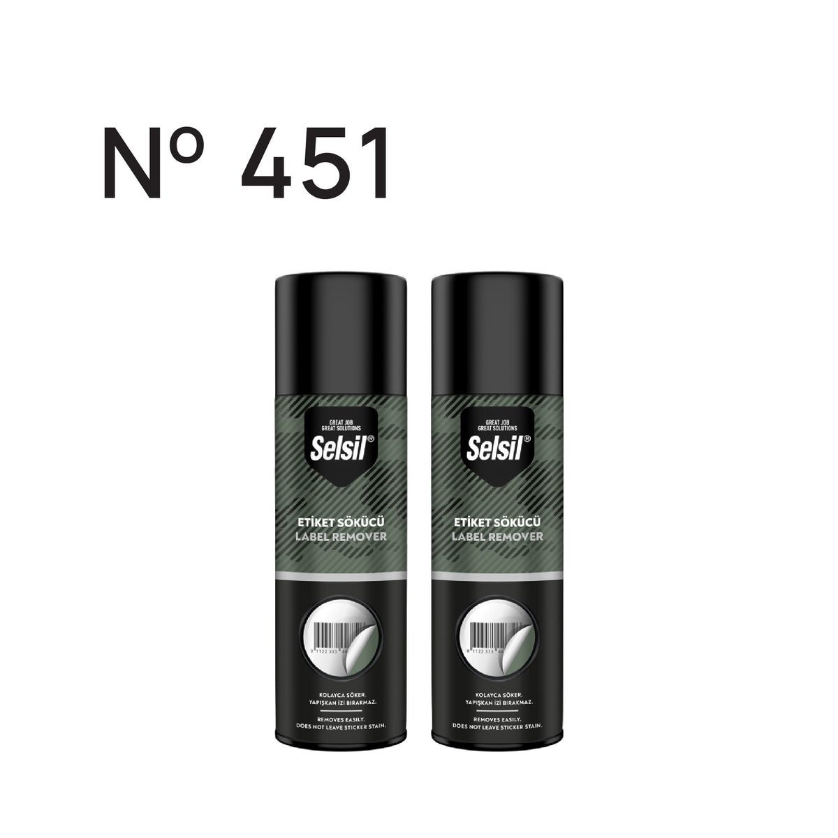 2 x Selsil Etiket Sökücü 200ml